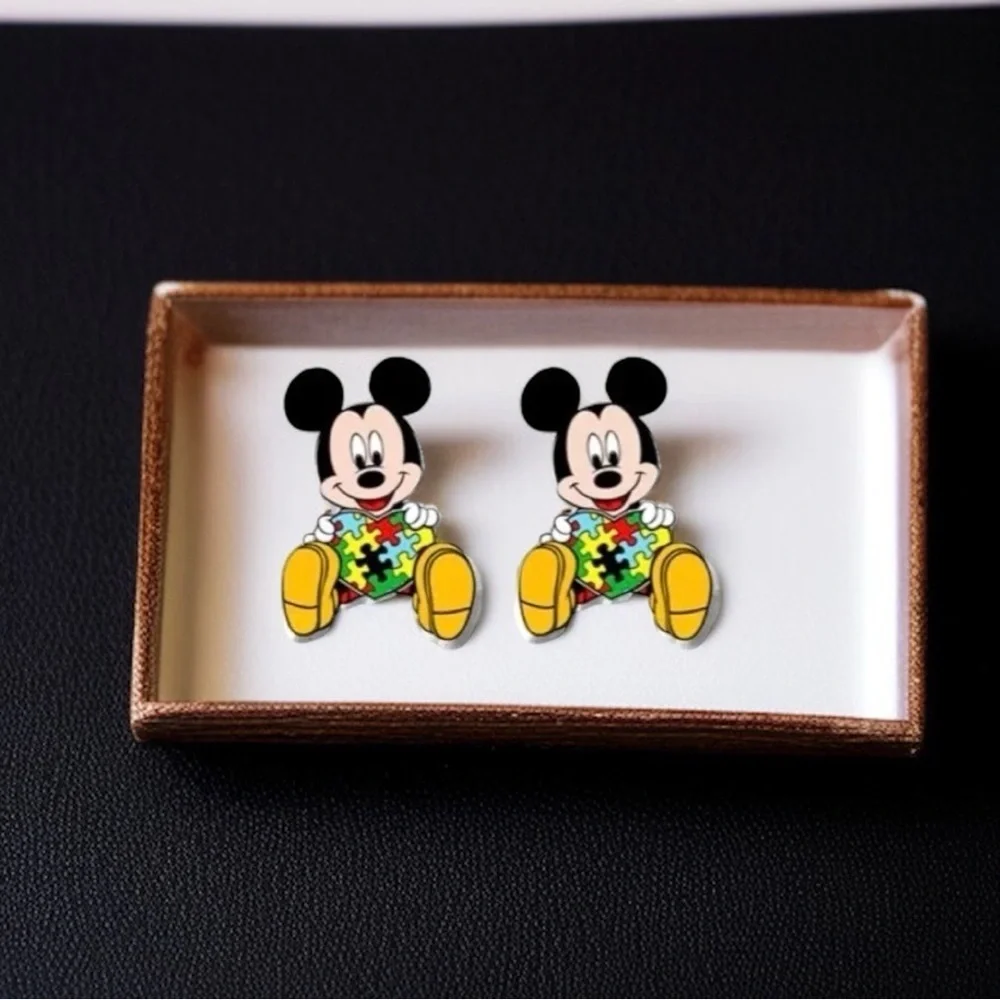 Stand Out for a Cause: Charming Autism Awareness Studs! 🧩✨NWT Stud Earrings